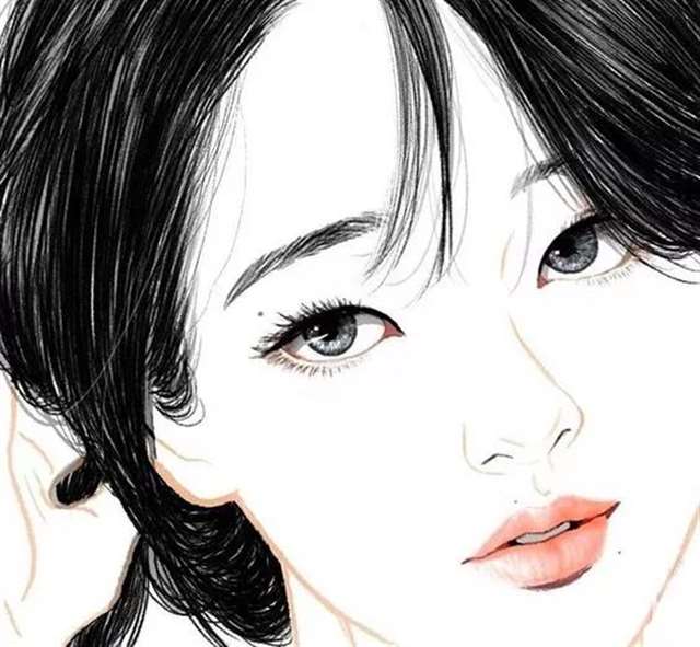 韩国插画师Zipcy中文名叫梁世恩手稿过程步骤