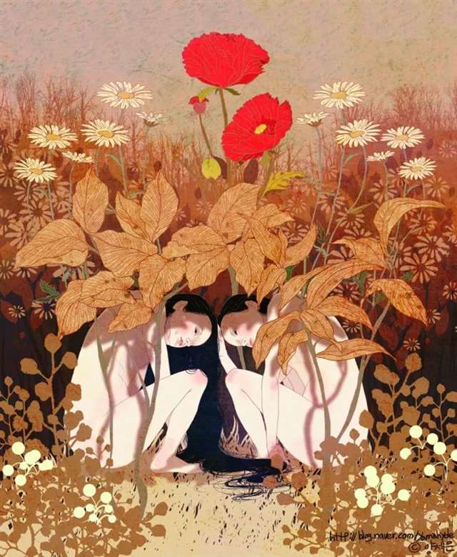 韩国插画师Zipcy中文名叫梁世恩手稿过程步骤