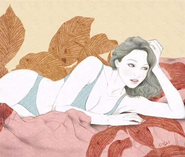 韩国插画师Zipcy中文名叫梁世恩手稿过程步骤