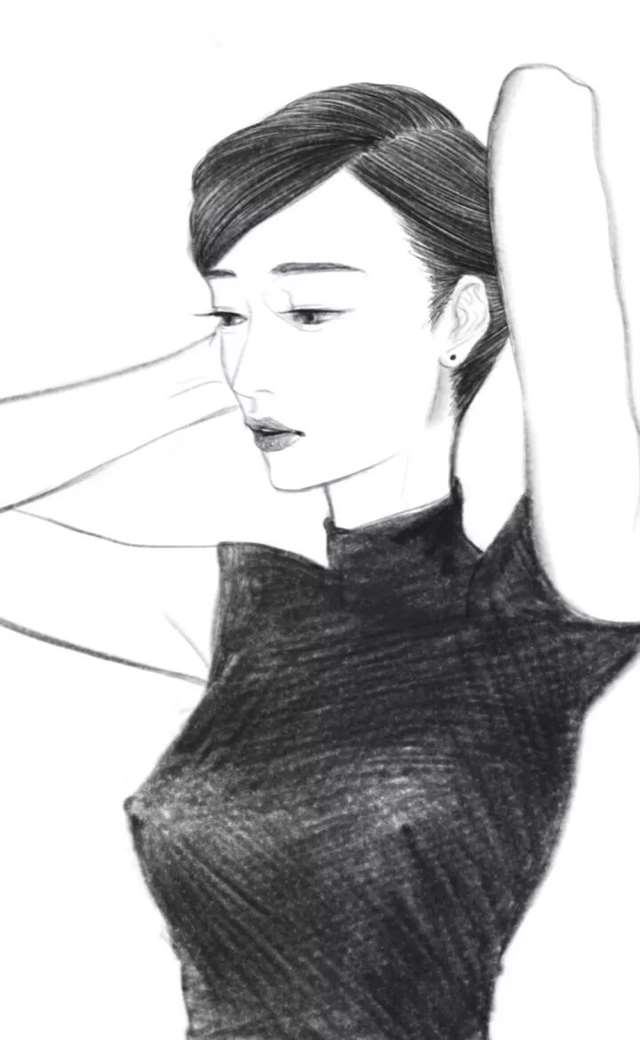 韩国插画师Zipcy中文名叫梁世恩手稿过程步骤