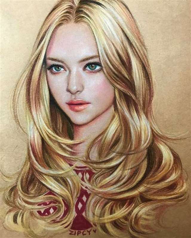 韩国插画师Zipcy中文名叫梁世恩手稿过程步骤