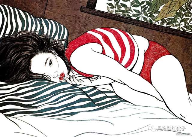 韩国美女插画师Zipcy（梁世恩）的插画