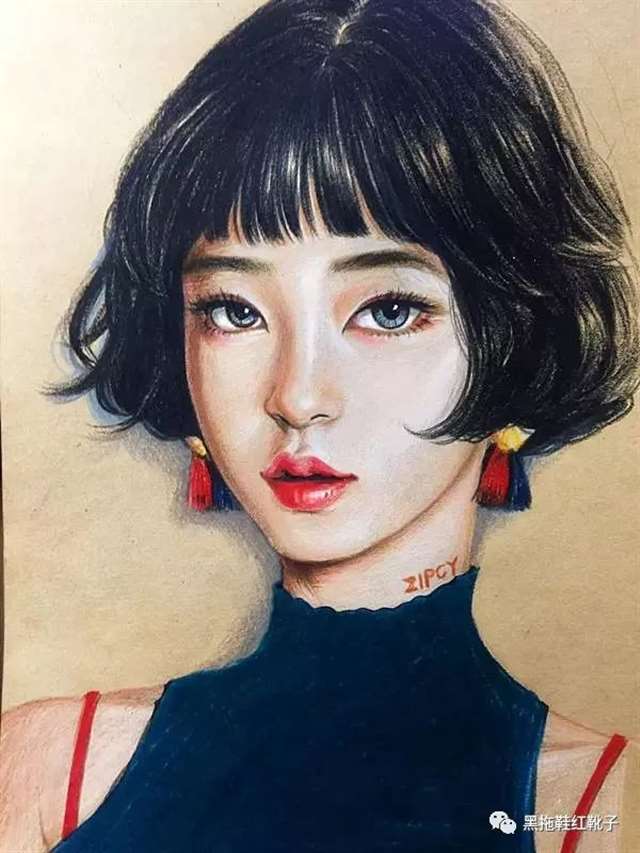 韩国美女插画师Zipcy（梁世恩）的插画