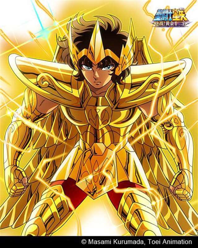 《圣斗士星矢》女神的最强守护者--黄金圣斗