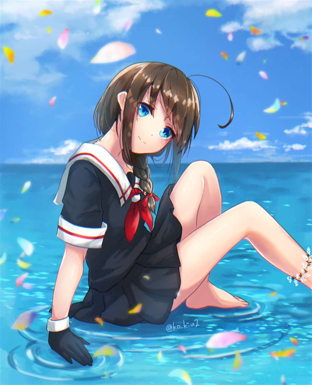 【P站精选】舰队Collection《时雨》高清墙纸特辑!