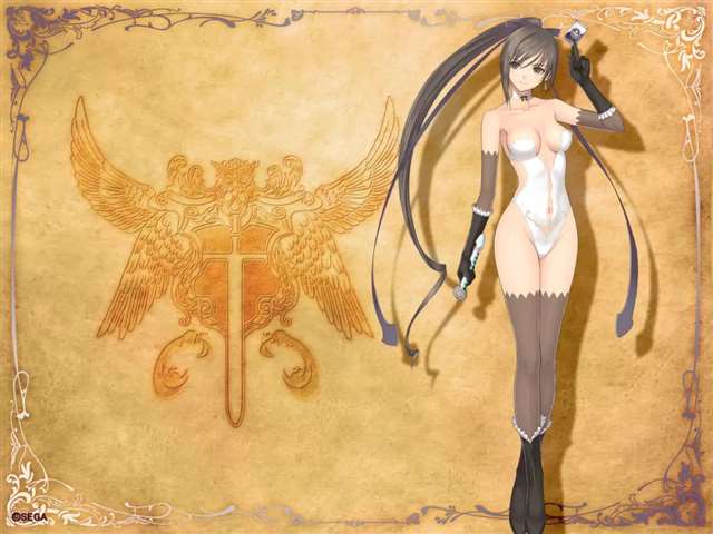  游戏《光明之刃》中的女主角咲夜(sakuya)