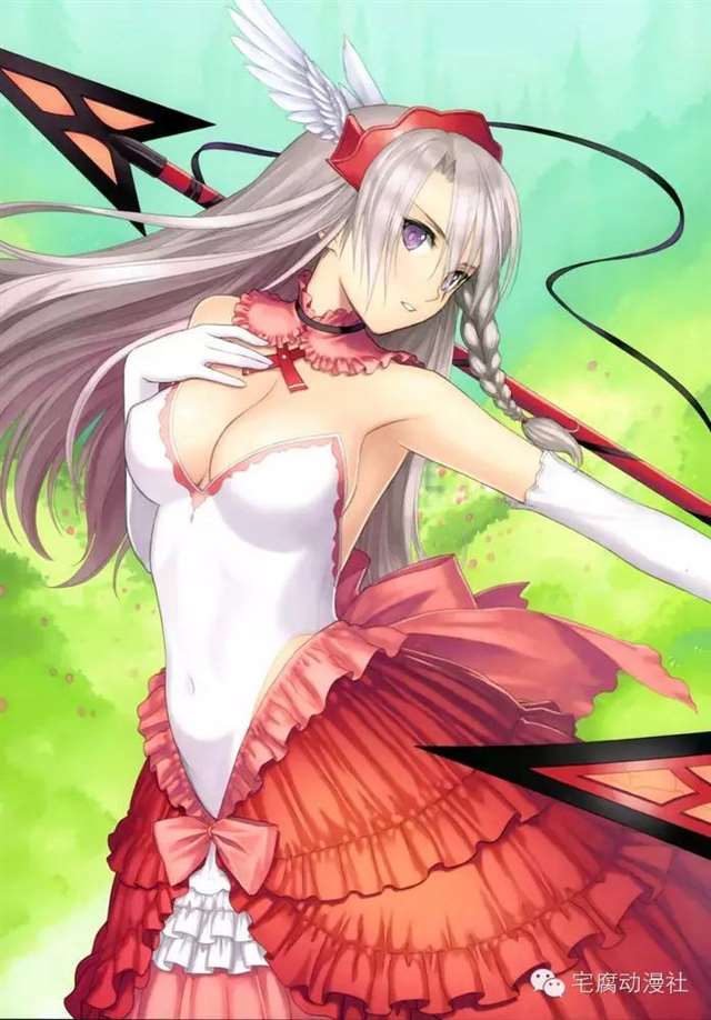 游戏《光明之刃》中的女主角