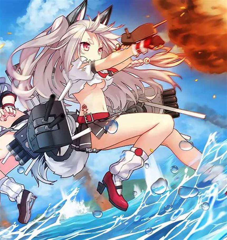 《碧蓝航线》夕立 童颜巨乳