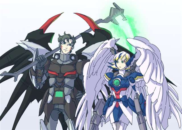 来自日推画师：八八二三的“机男”画作