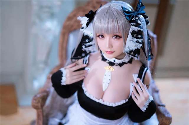 碧蓝航线角色:可畏CN:星之迟迟小姐姐Cosplay
