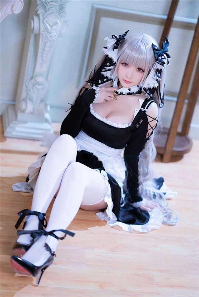 碧蓝航线角色:可畏CN:星之迟迟小姐姐Cosplay