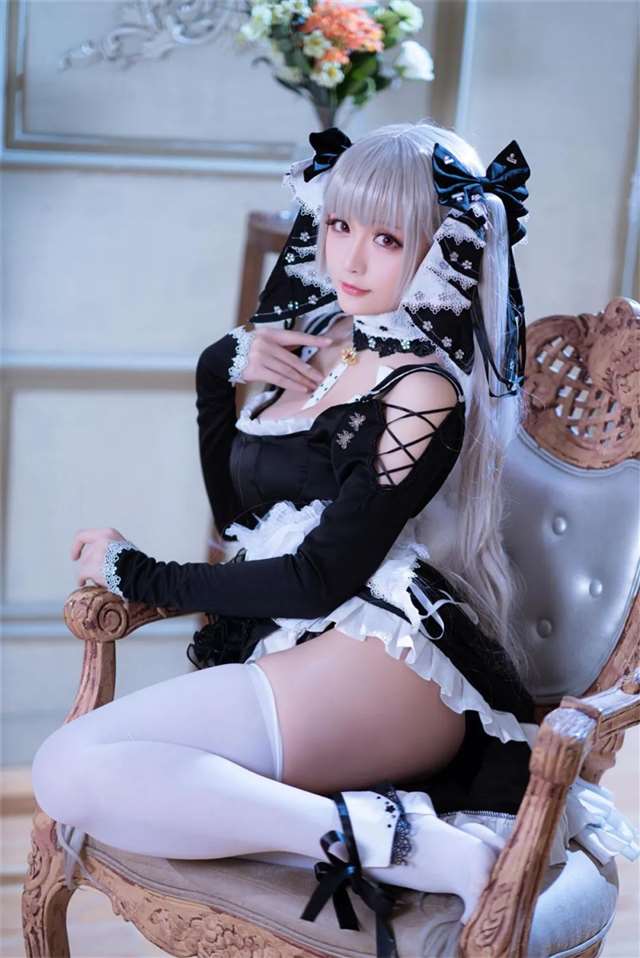 碧蓝航线角色:可畏CN:星之迟迟小姐姐Cosplay