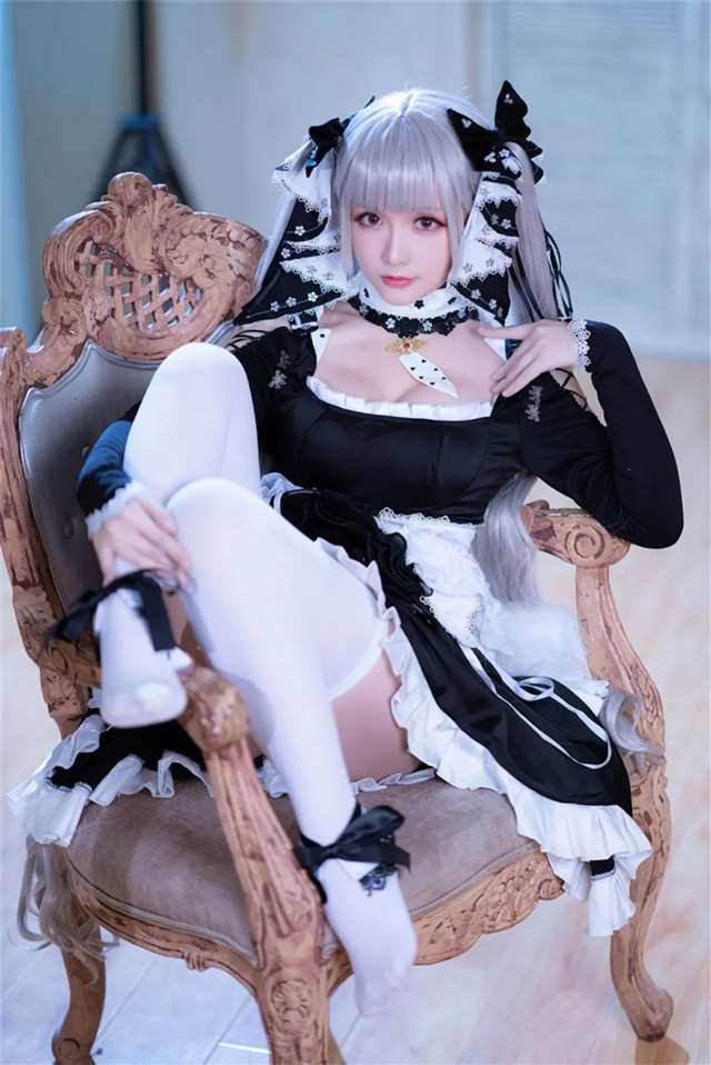 碧蓝航线角色:可畏CN:星之迟迟小姐姐Cosplay