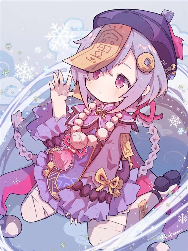 《原神》七七高清插画壁纸