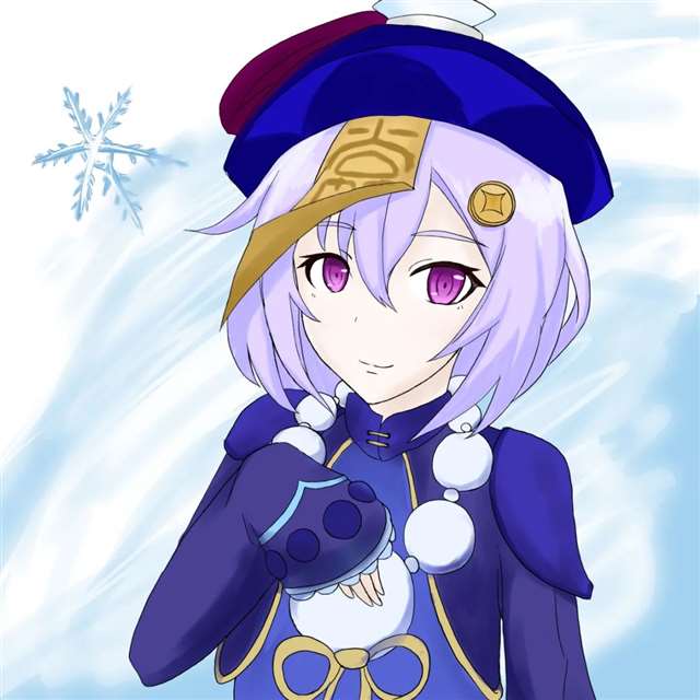 《原神》七七高清插画壁纸