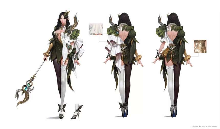 韩国画师 terin kim .设计图欣赏