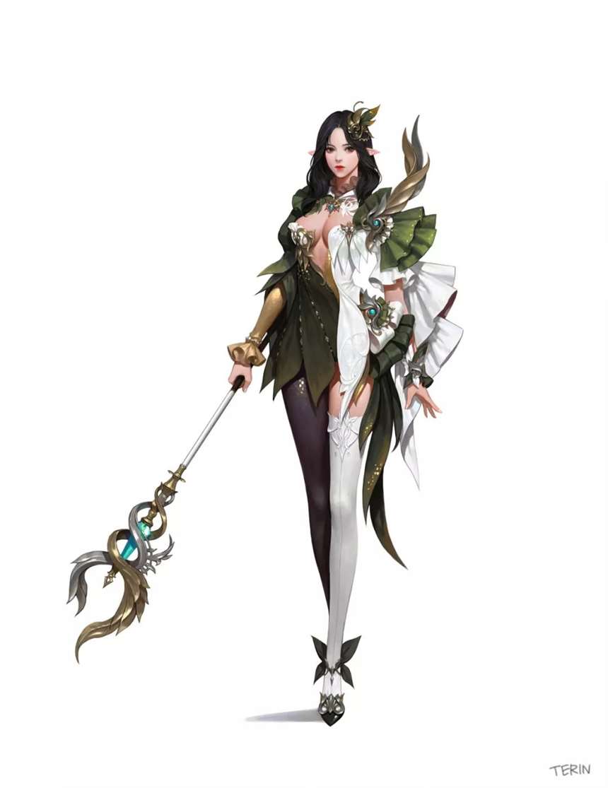 韩国画师 terin kim .设计图欣赏