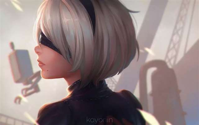 真人“2B小姐姐