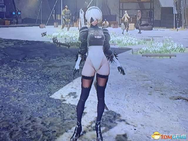 尼尔机械纪元的2B小姐姐裙子是可以脱掉的