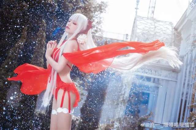 【COS正片】永远的7日之都cos 薇拉泳装