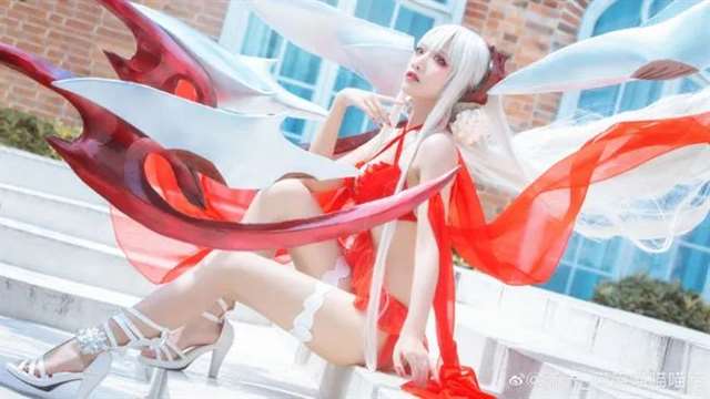 【COS正片】永远的7日之都cos 薇拉泳装