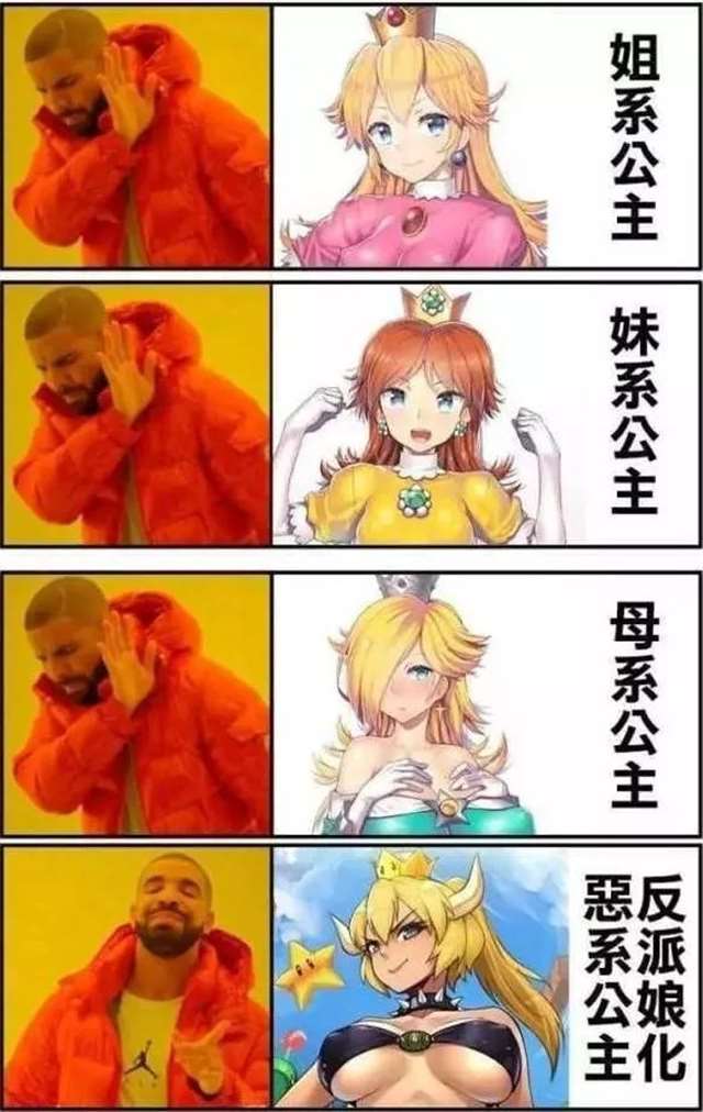 大反派娘化“超级王冠”马里奥的女人