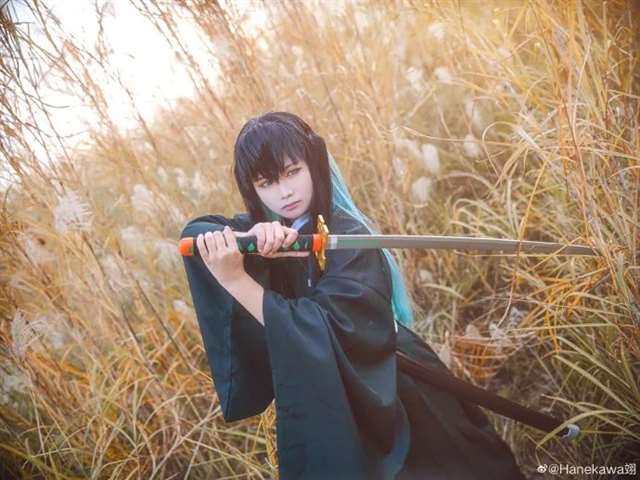 coser@Hanekawa翊给我们带来了《鬼灭之刃》时透无一郎cos