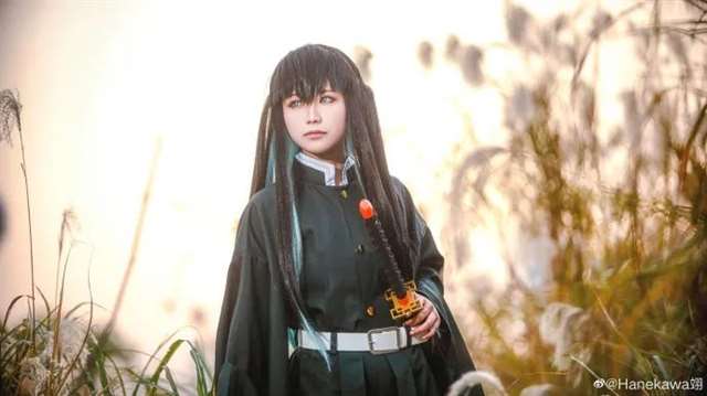 coser@Hanekawa翊给我们带来了《鬼灭之刃》时透无一郎cos