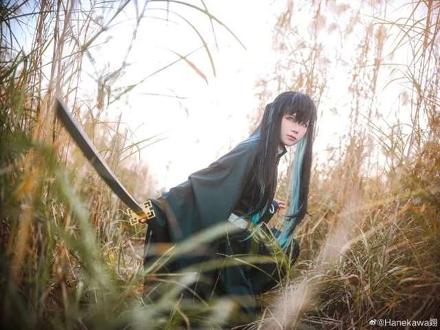 coser@Hanekawa翊给我们带来了《鬼灭之刃》时透无一郎cos