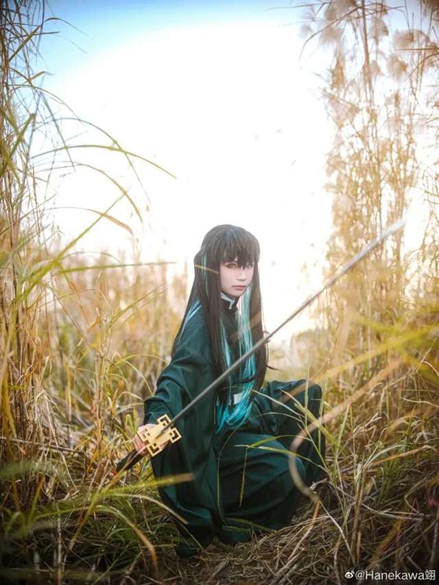 coser@Hanekawa翊给我们带来了《鬼灭之刃》时透无一郎cos