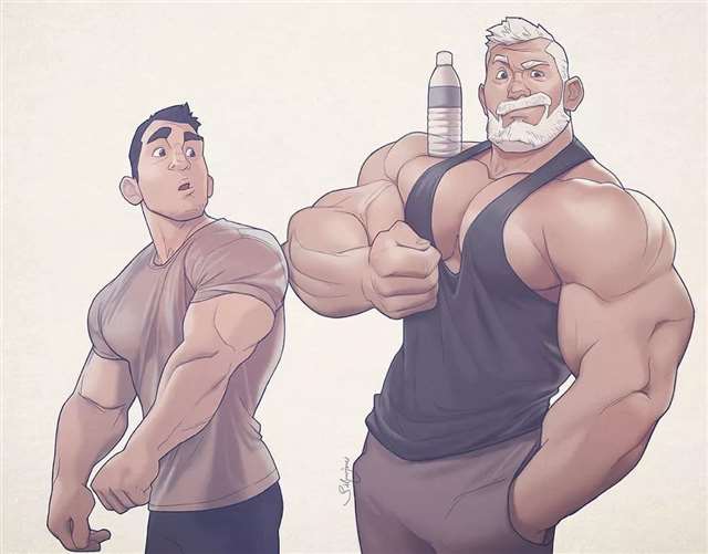 哲学♂画师Silverjow通过画男体进行放松