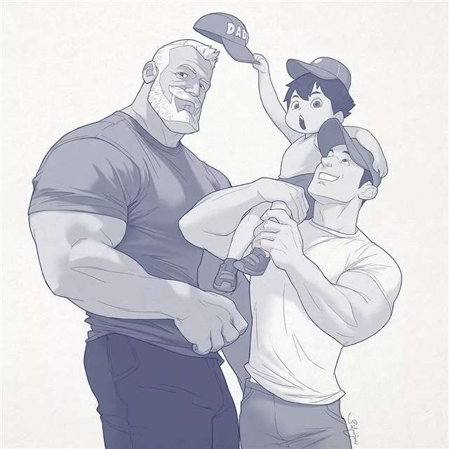 哲学♂画师Silverjow通过画男体进行放松