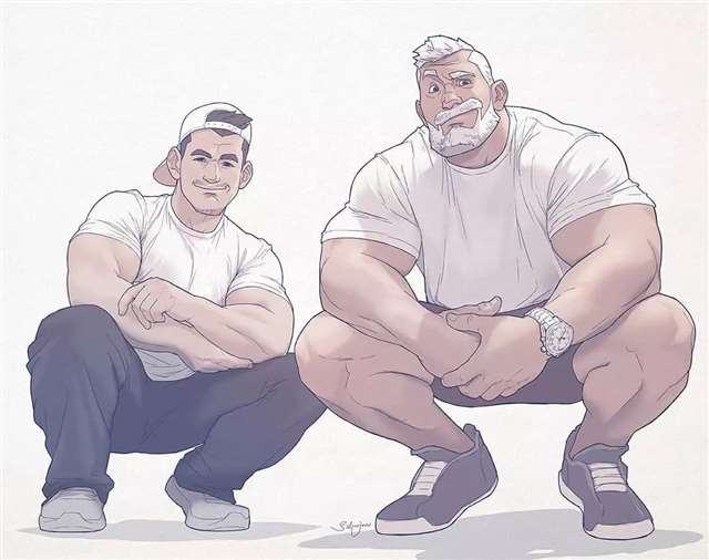 哲学♂画师Silverjow通过画男体进行放松