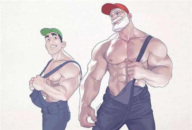 哲学♂画师Silverjow通过画男体进行放松