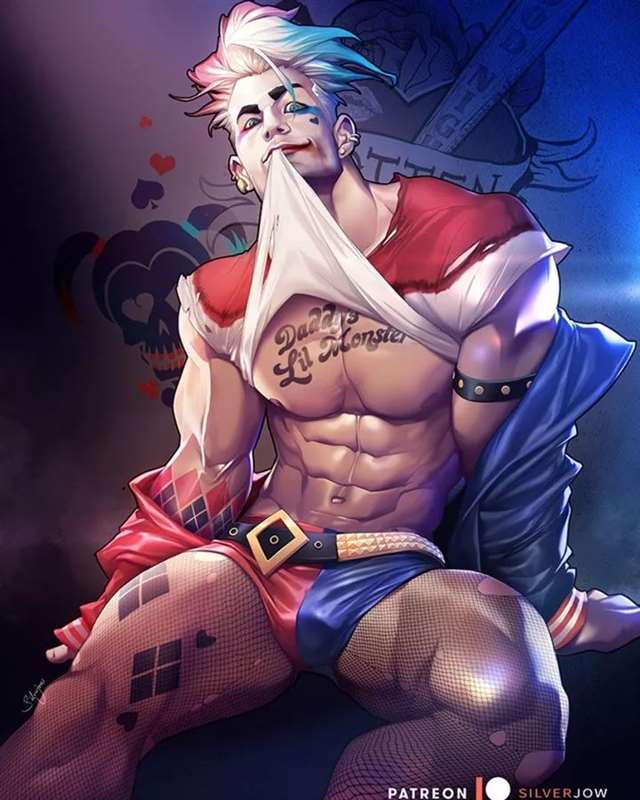 哲学♂画师Silverjow通过画男体进行放松