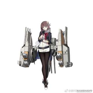 战舰少女r威斯康星大破立绘 