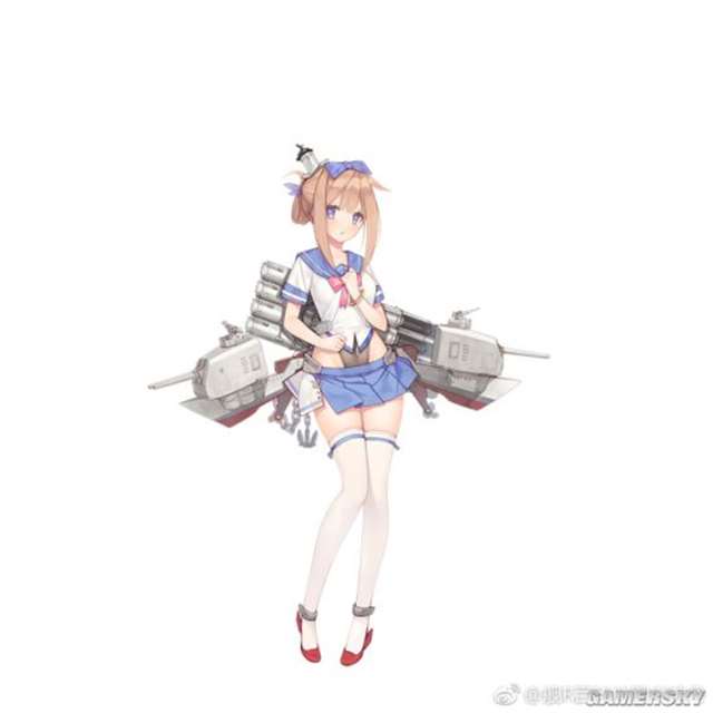 战舰少女r菲利普斯大破立绘 