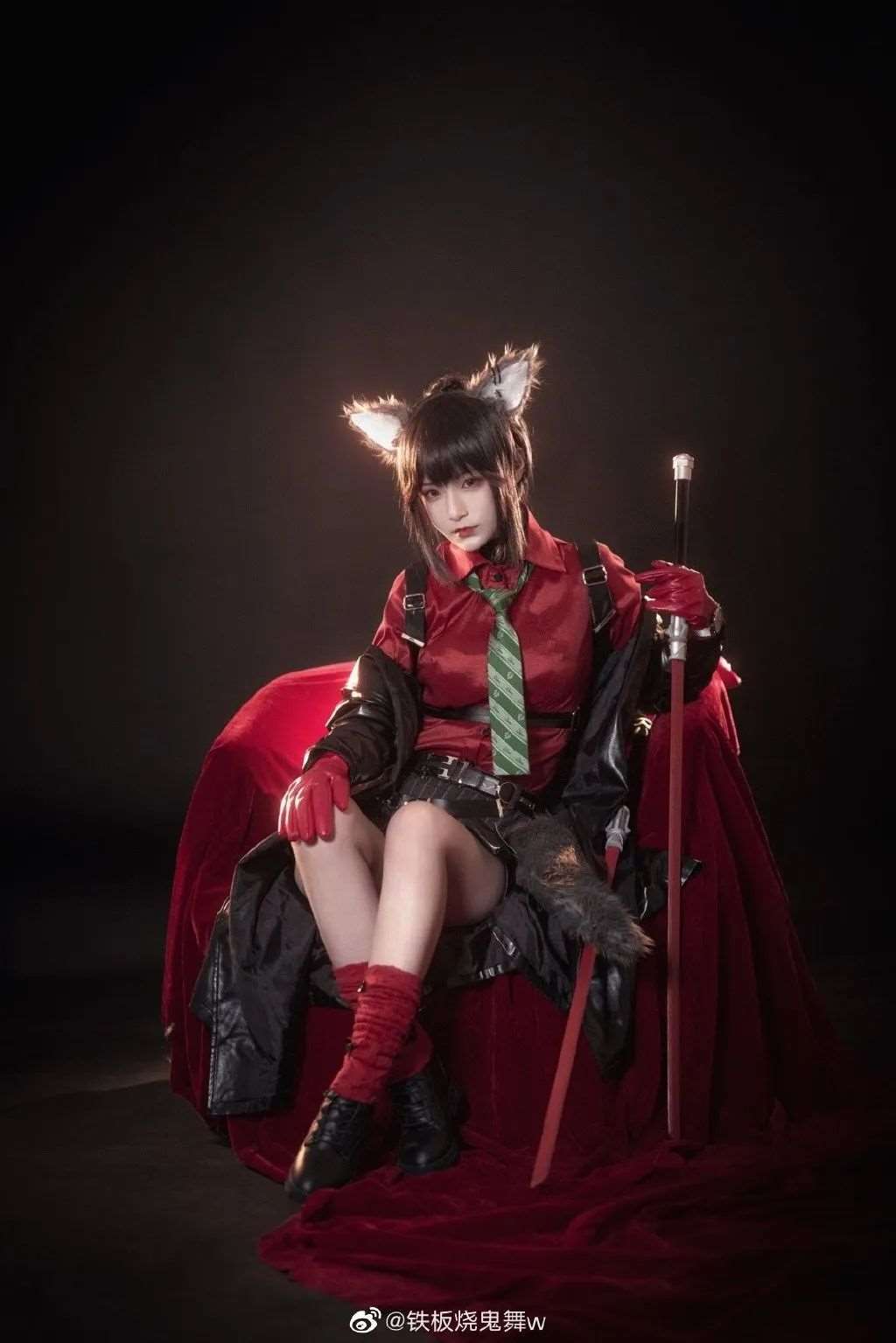  cosplay《明日方舟》德克萨斯