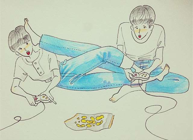 吸粉72万的漫画师一组大尺度情趣插画,