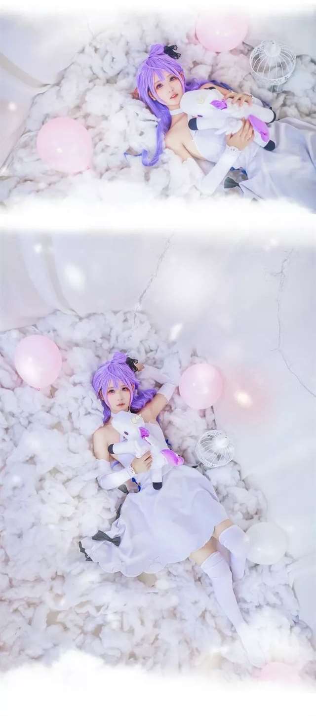 碧蓝航线 独角兽cosplay微博@直太小屌