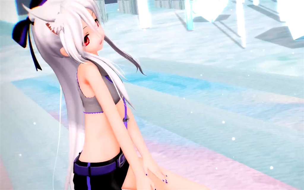 猫耳弱音【三妈mmd】[a]ddiction 足太.ver【三妈式猫耳弱音haku】