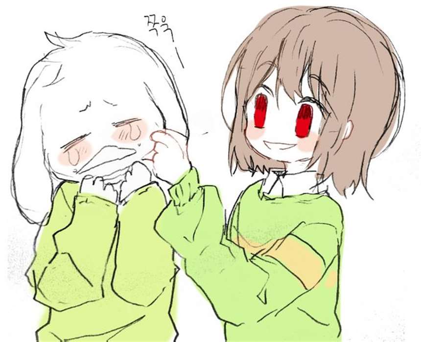 传说之下undertale同人图——小羊asriel