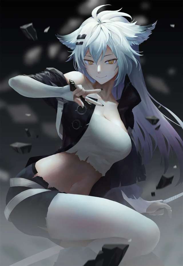 明日方舟主题手机壁纸：拉狗子