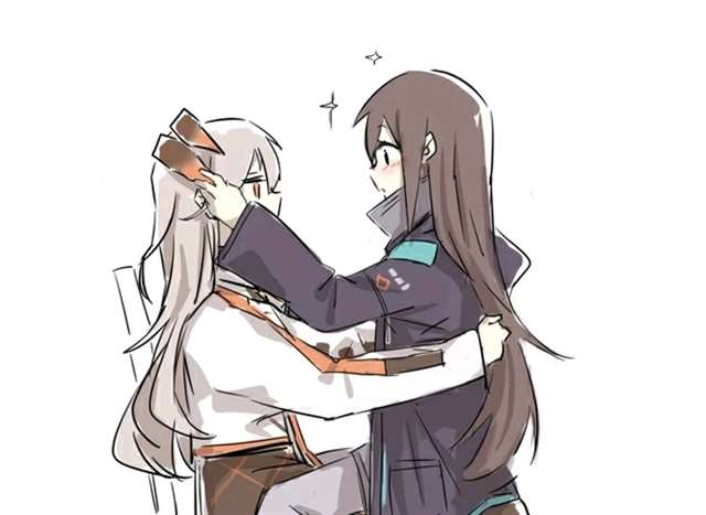 明日方舟女博士的日常漫画