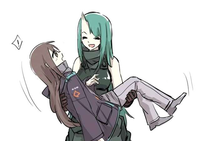 明日方舟女博士的日常漫画