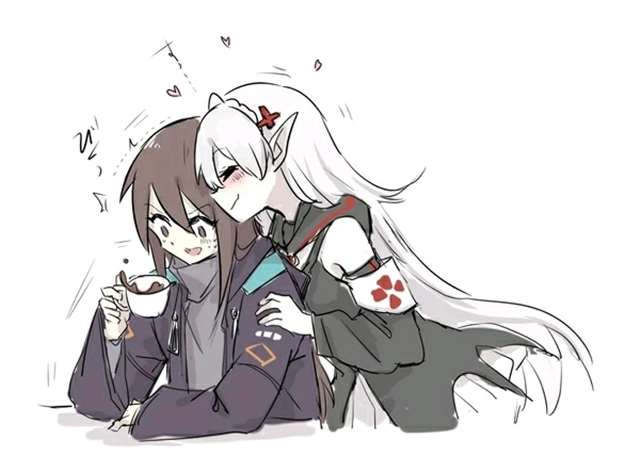 明日方舟女博士的日常漫画