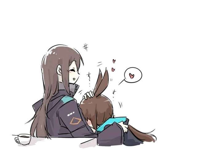 明日方舟女博士的日常漫画