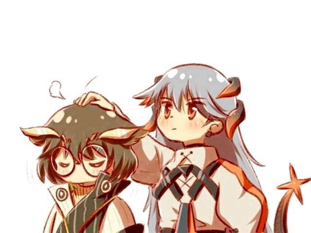 明日方舟女博士的日常漫画