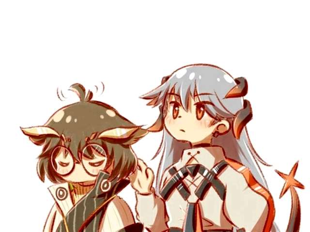 明日方舟女博士的日常漫画