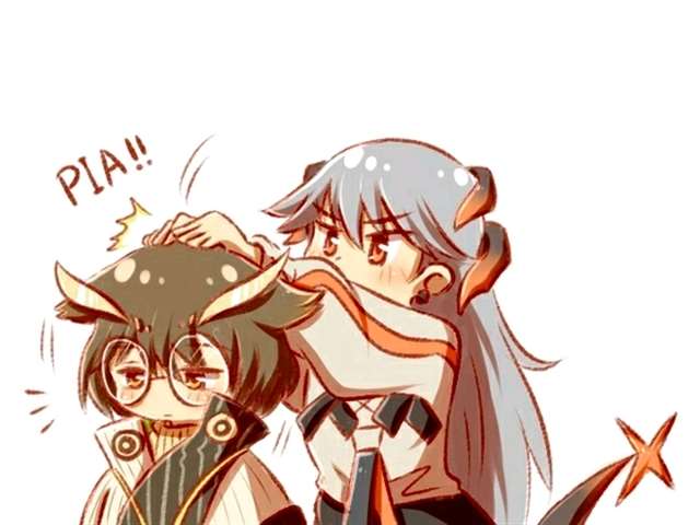 明日方舟女博士的日常漫画